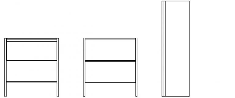 Azulejera Cerámica Cordobesa S.L. Muebles de baño serie icon diagrama